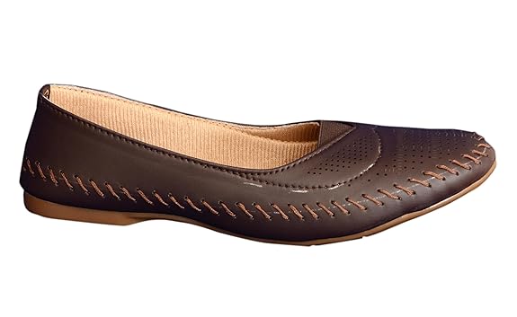 Women's Ballet Flats,Pointed Toe with Rhinestone Strap, Synthetic Leather