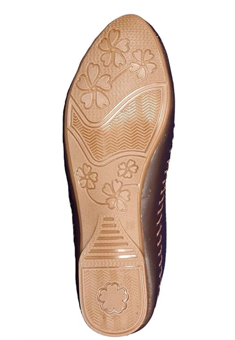 Women's Ballet Flats,Pointed Toe with Rhinestone Strap, Synthetic Leather