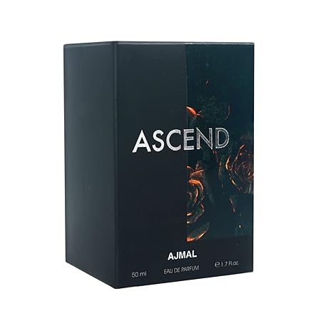 Ajmal Ascend Eau De Perfume Oriental Perfume 50ML Long Lasting Scent Spray Office Wear Gift For Man and Women.