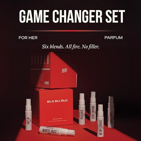 BLABLIBLU Perfume Gift set Mini Travel Trial Pack for Woman|6x7ml|Long-Lasting Parfum Fragrances - better than EDP, EDT & EDC |Perfume For Women|Citrus, Floral & Fresh Notes